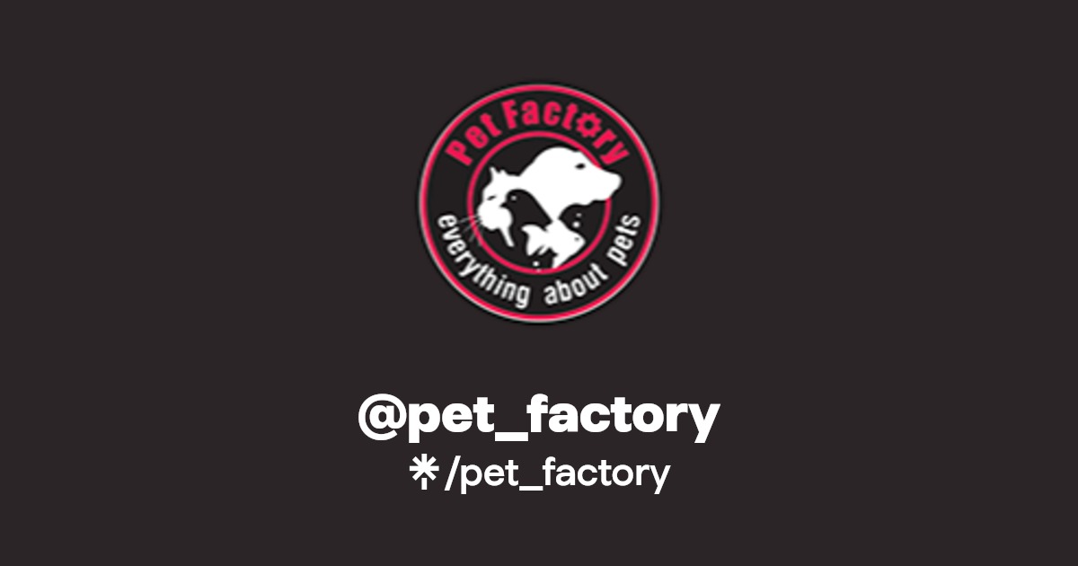 pet_factory Linktree