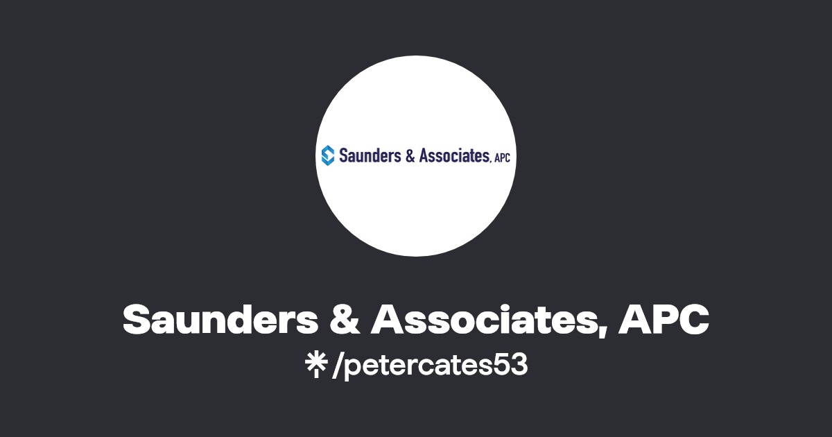 Saunders & Associates, APC Twitter, Facebook Linktree