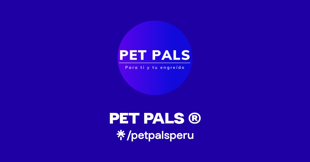 PET PALS ®️ Instagram, Facebook Linktree