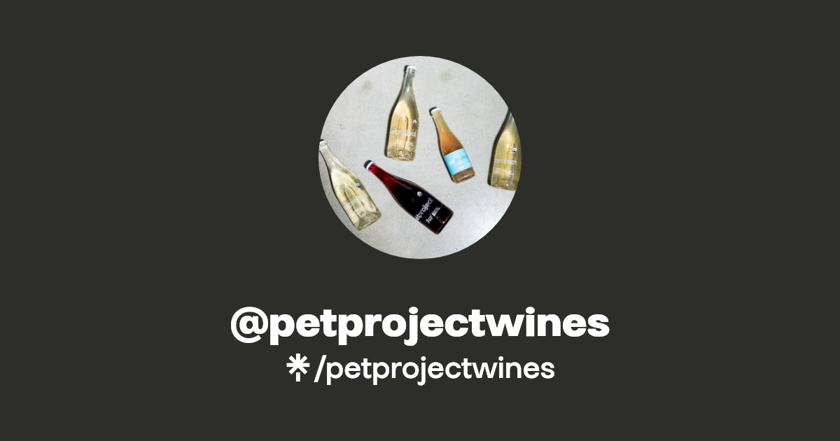 petprojectwines Linktree