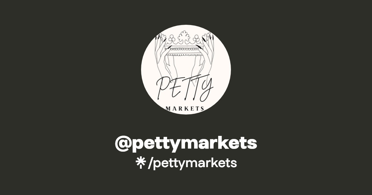 pettymarkets Instagram Linktree