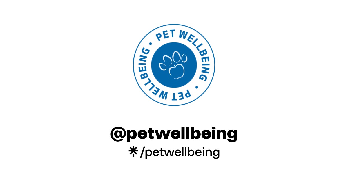 petwellbeing Facebook, TikTok Linktree