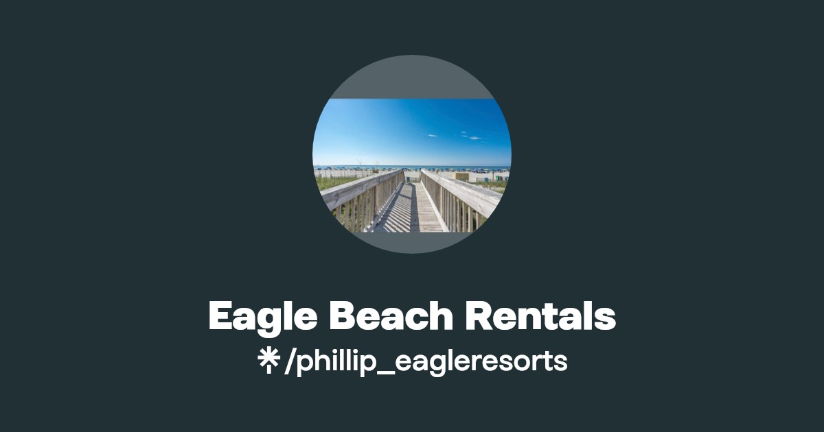Eagle Beach Rentals Facebook Linktree