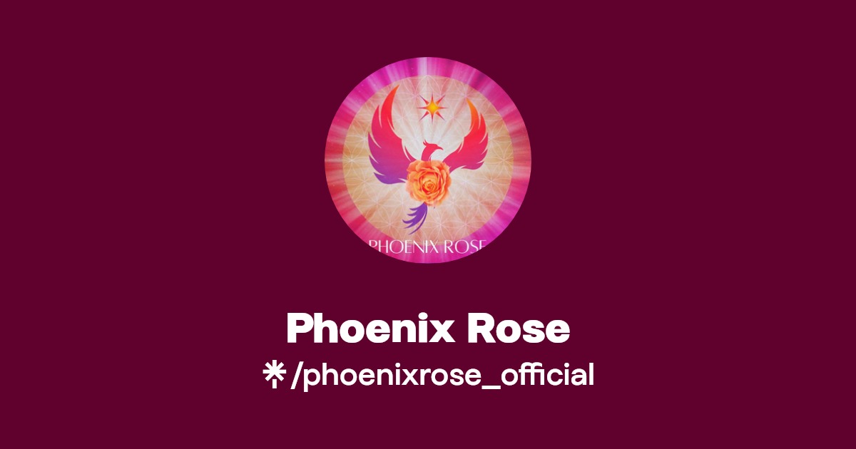 phoenixrose_official's link in bio Linktree