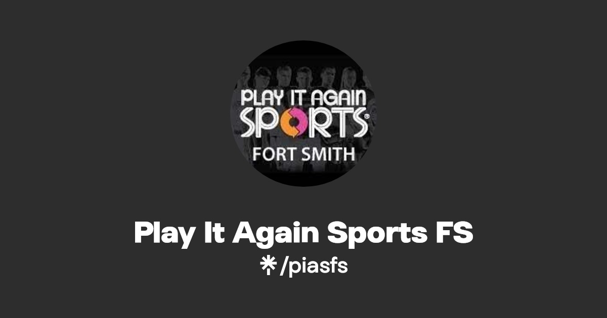 Play It Again Sports FS Instagram, Facebook Linktree