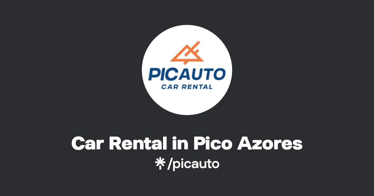 Car Rental in Pico Azores Linktree