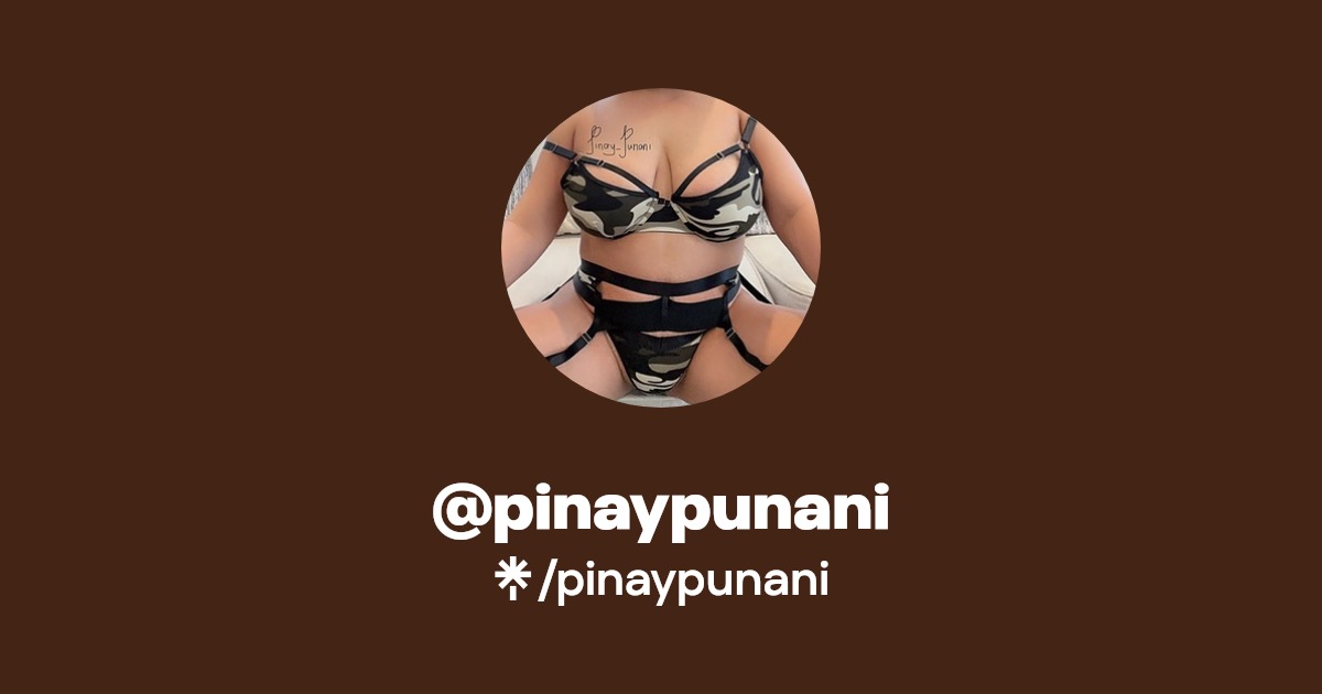 pinaypunani - Find @pinaypunani Onlyfans - Linktree