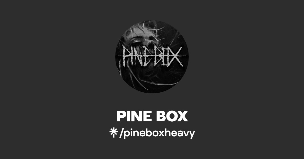 PINE BOX Twitter, Instagram, Facebook, TikTok Linktree