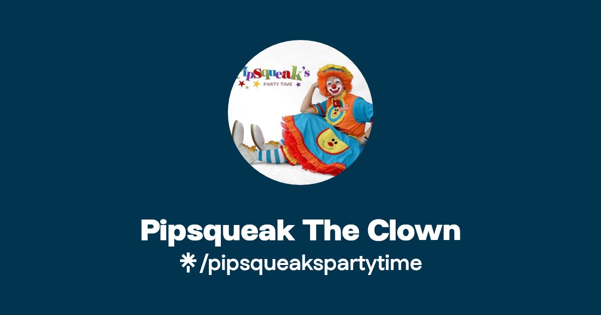Pipsqueak The Clown Facebook Linktree