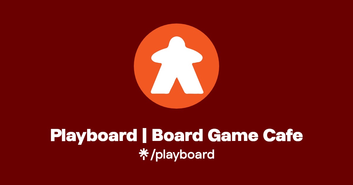 Playboard Board Game Cafe TikTok Linktree