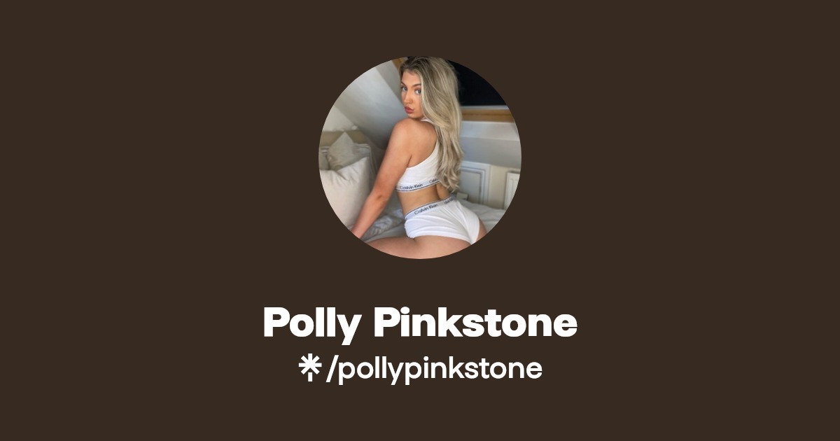 Polly Pinkstone - Find Polly Pinkstone Onlyfans - Linktree