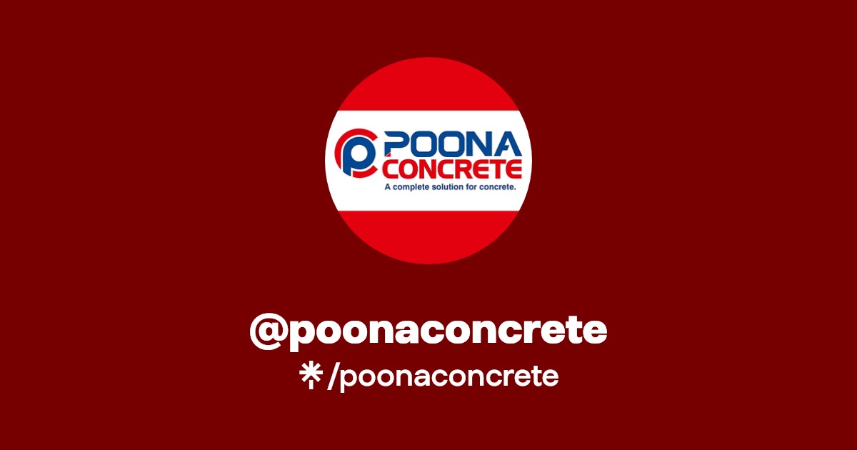 poonaconcrete Twitter, Instagram, Facebook Linktree