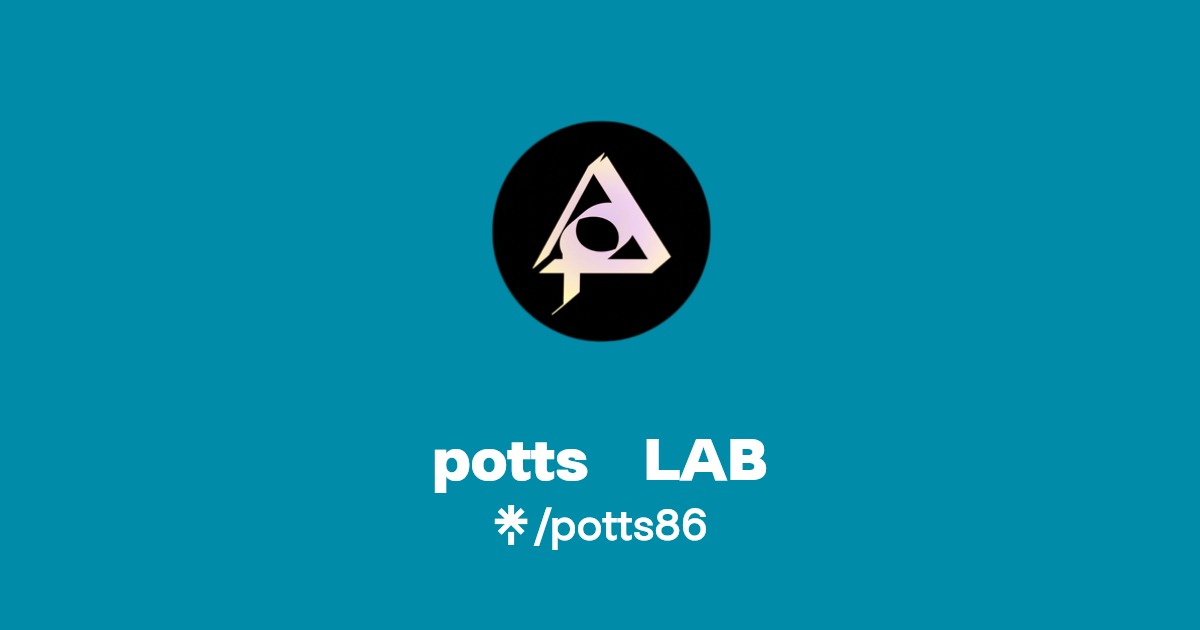 potts LAB Twitter, Instagram Linktree