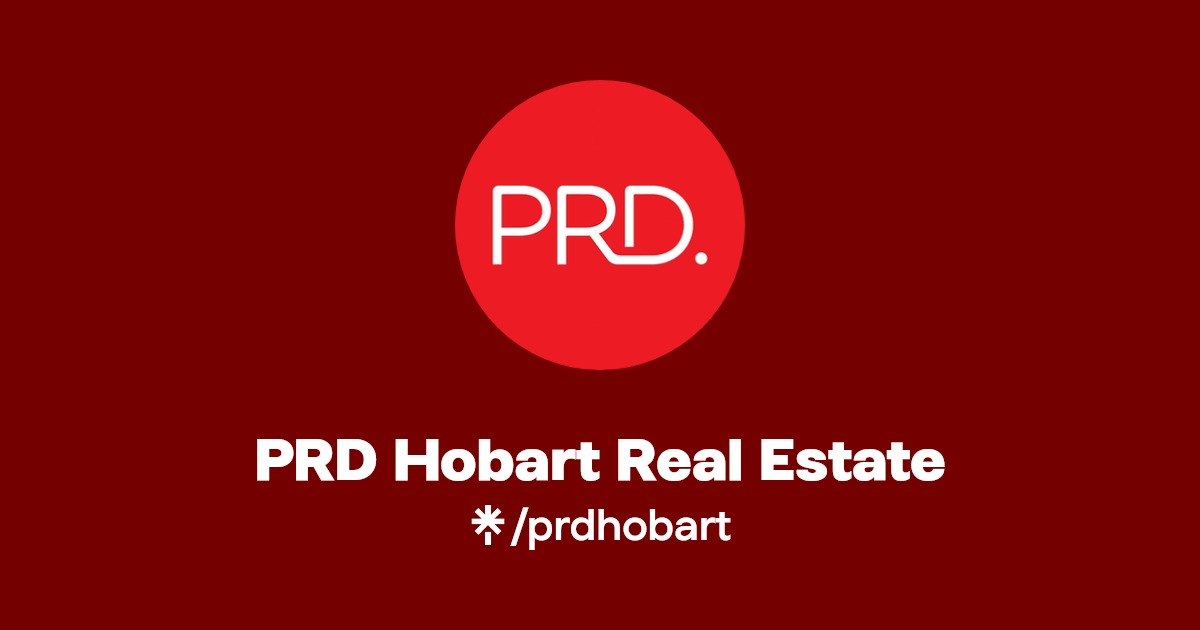 PRD Hobart Real Estate Instagram, Facebook Linktree