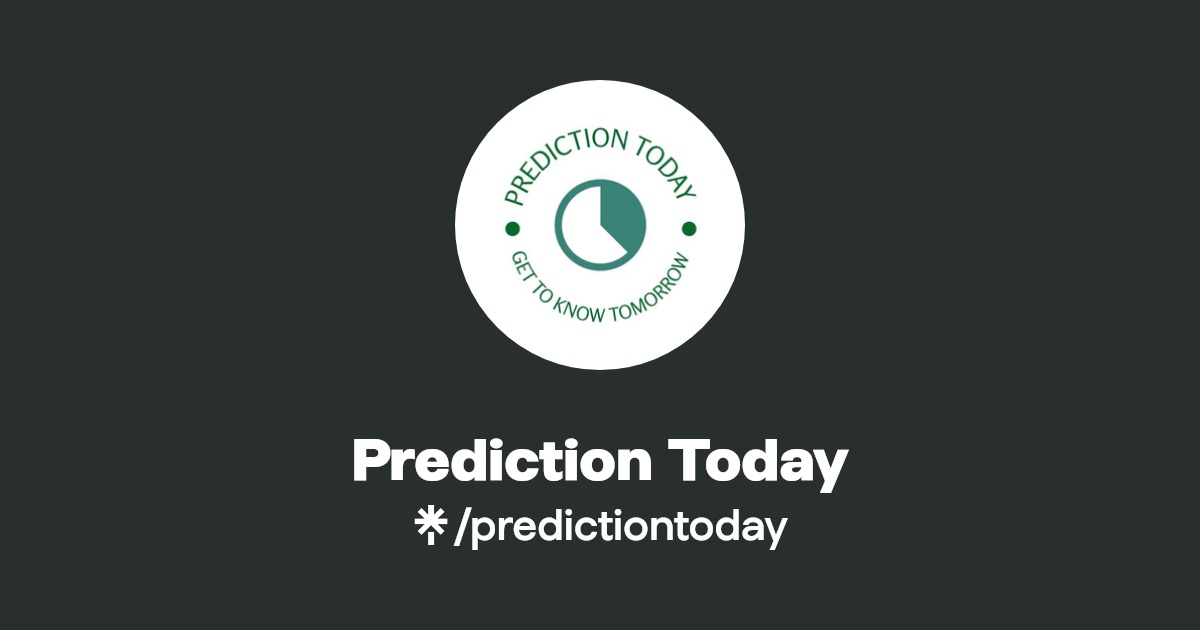 Prediction Today Instagram, Twitch Linktree