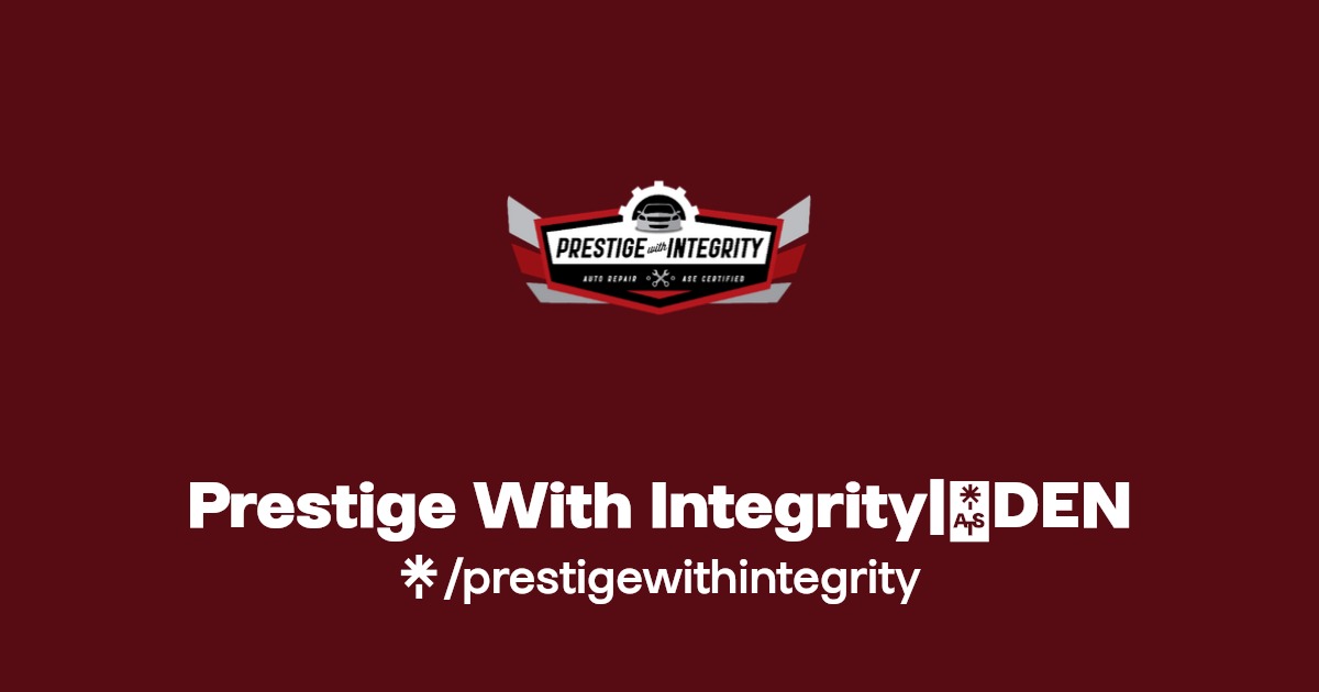 prestigewithintegrity | Instagram, Facebook | Linktree