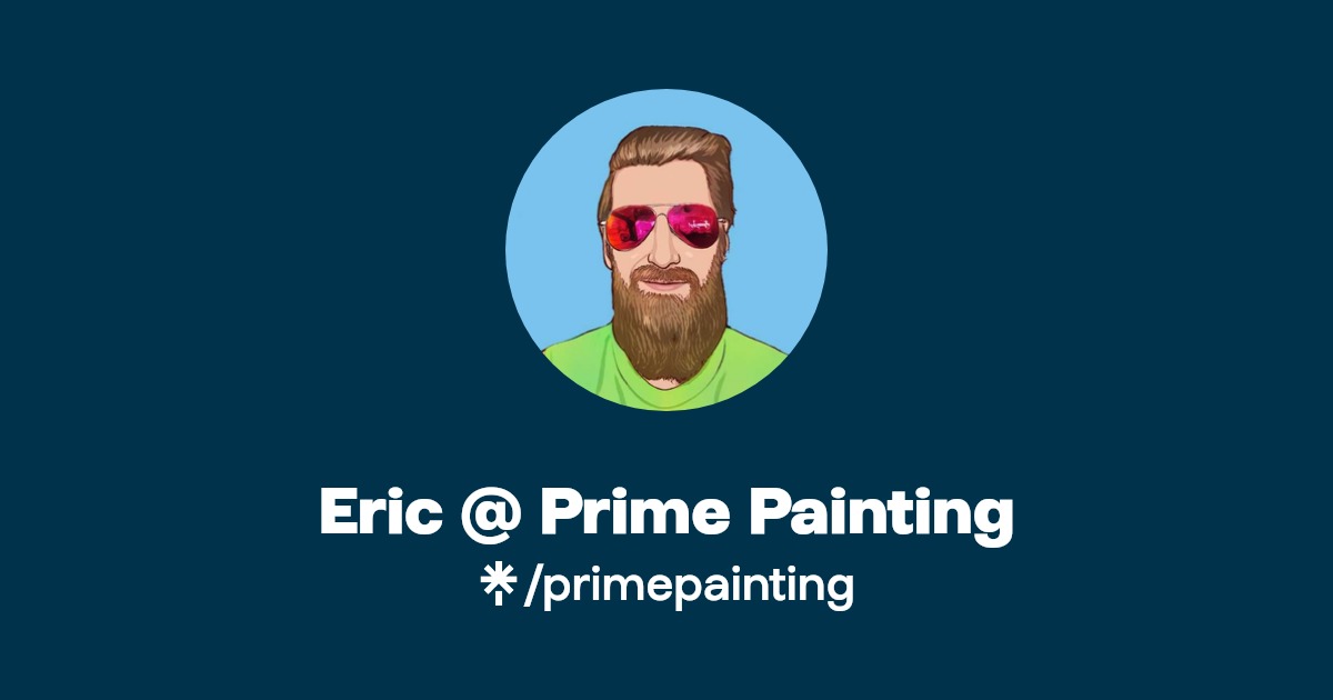Eric Prime Painting Instagram, TikTok Linktree