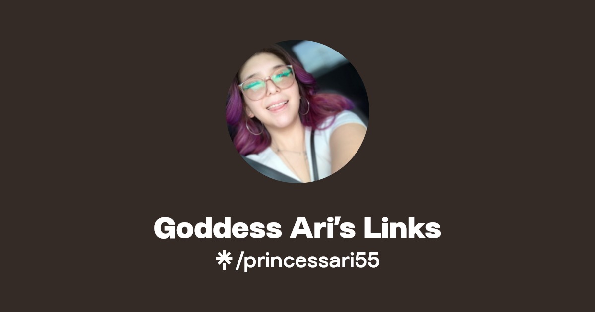 Princess Ari’s Links - Find Princess Ari’s Links Onlyfans - Linktree