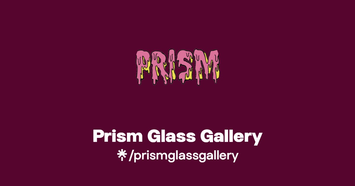 Prism Glass Gallery Instagram, Facebook Linktree