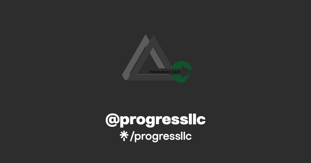 progressllc Instagram, Facebook Linktree