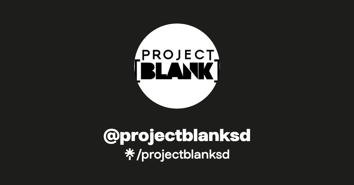 projectblanksd Linktree