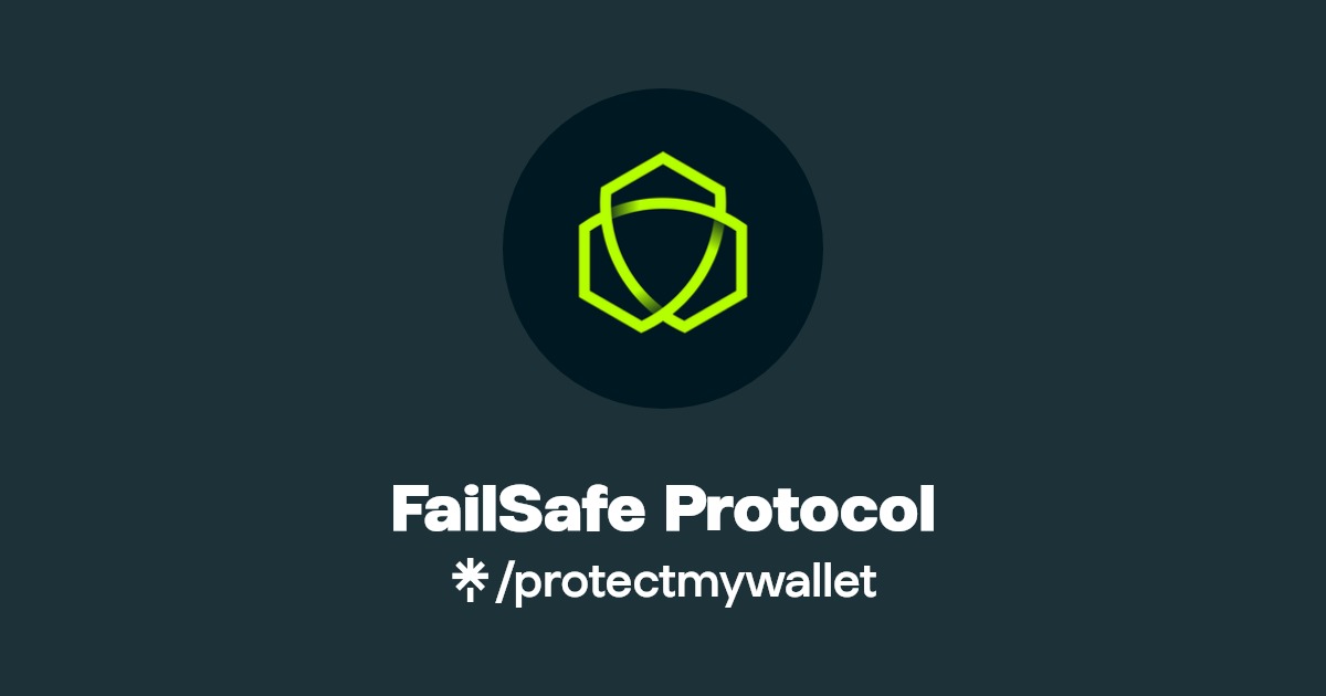 FailSafe™ Wallet Security Twitter Linktree