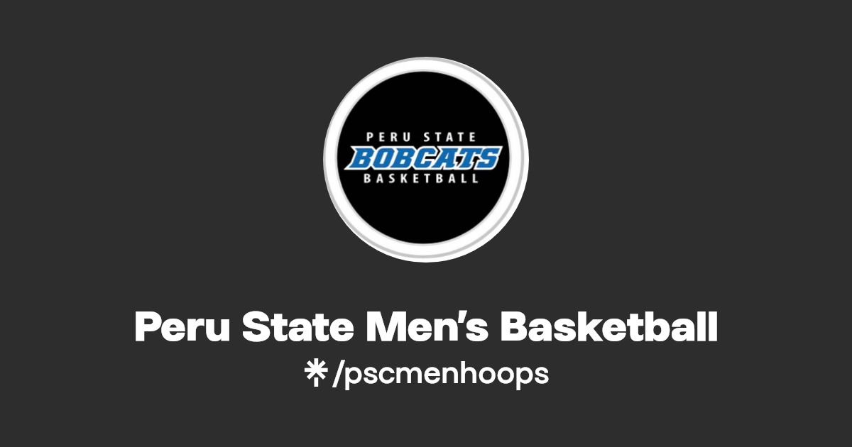 Peru State Men’s Basketball Twitter, Instagram Linktree