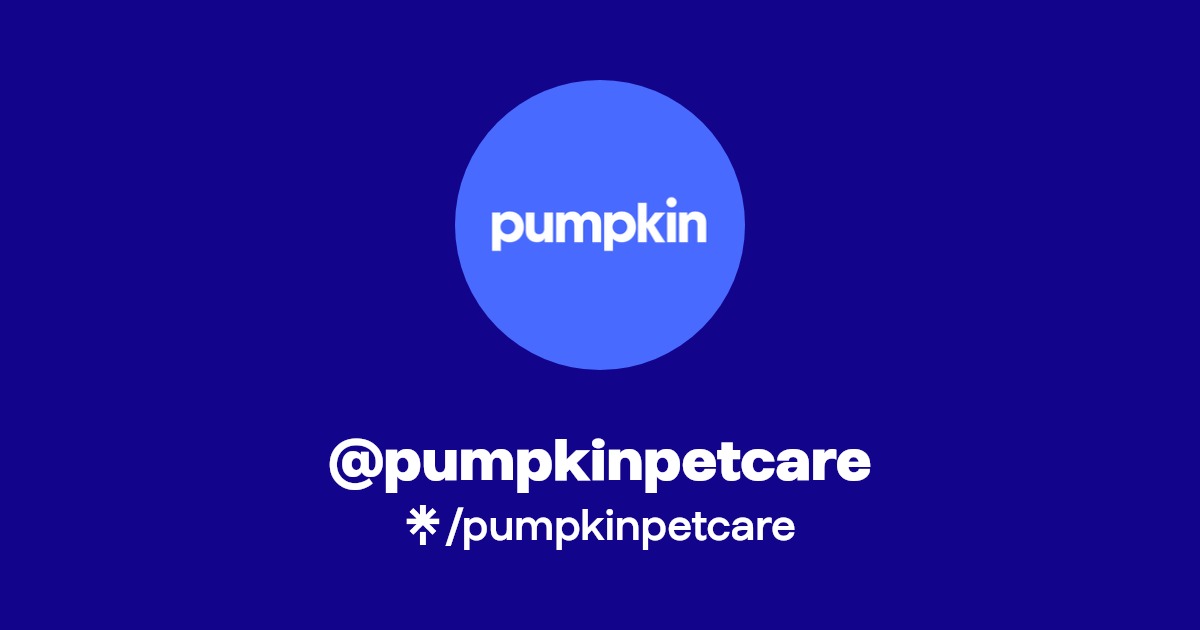 pumpkinpetcare Official Instagram Linktree