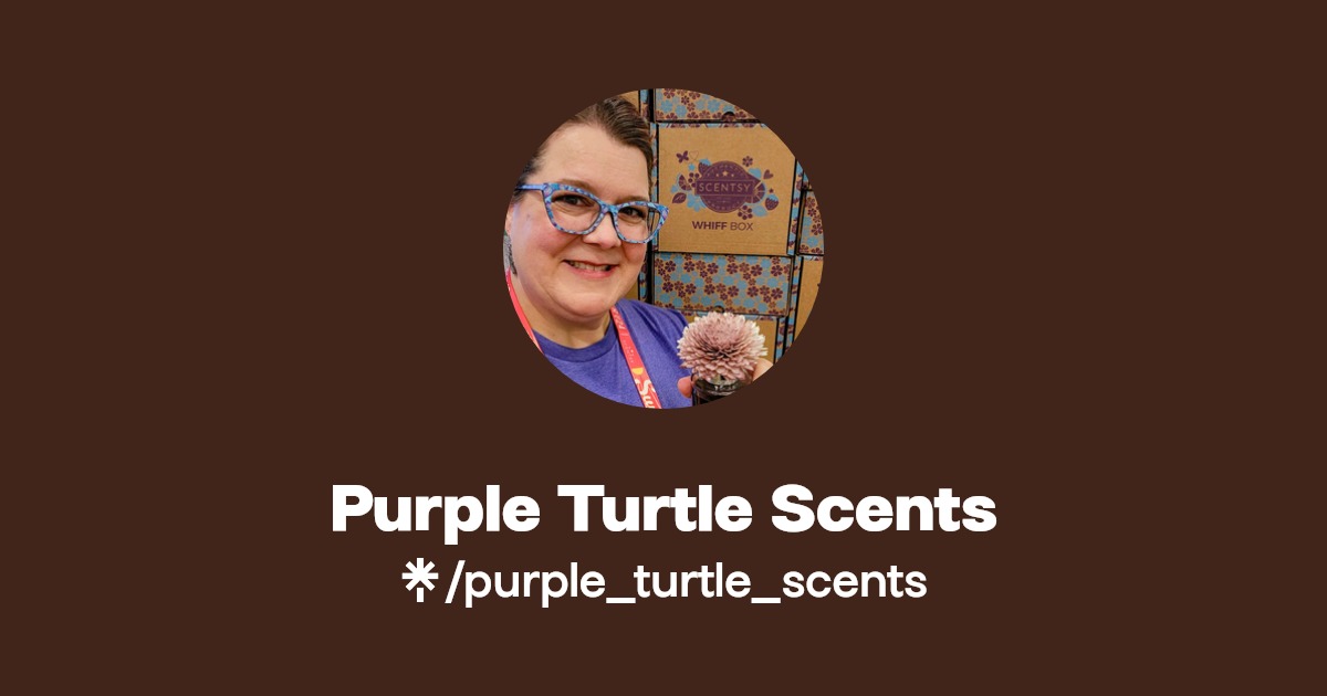 Purple Turtle Scents Instagram, Facebook Linktree