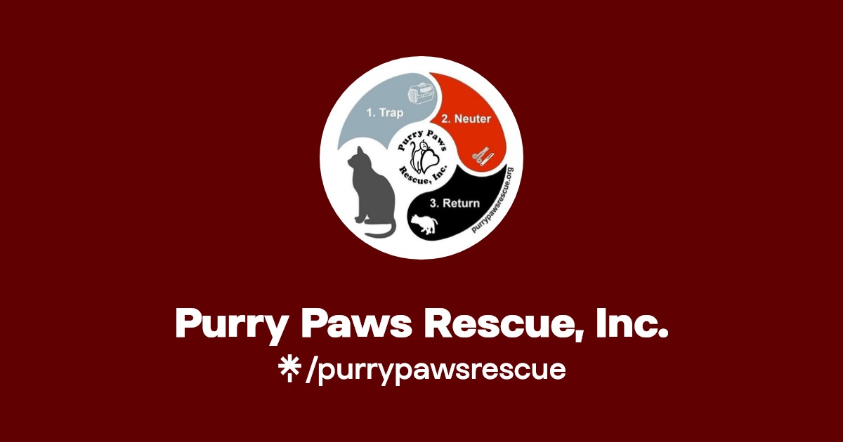 Purry Paws Rescue, Inc. Linktree
