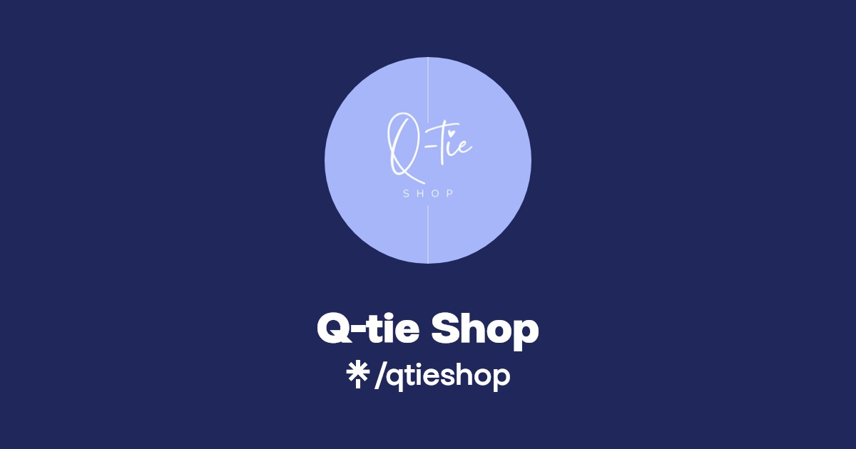 Qtie Shop Linktree