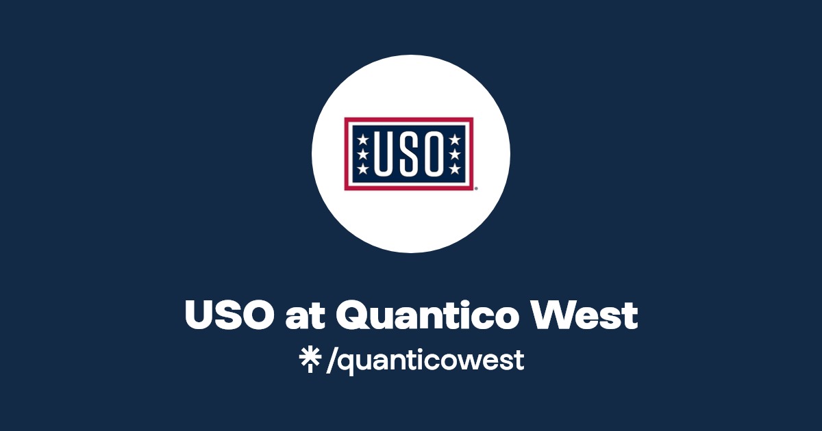 USO at Quantico West Instagram, Facebook Linktree