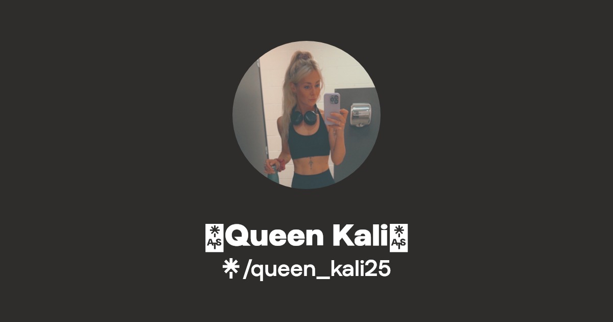 👑Queen Kali👑 Find 👑Queen Kali👑 Onlyfans Linktree