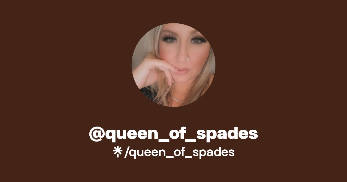 queen_of_spades - Find @queen_of_spades Onlyfans - Linktree