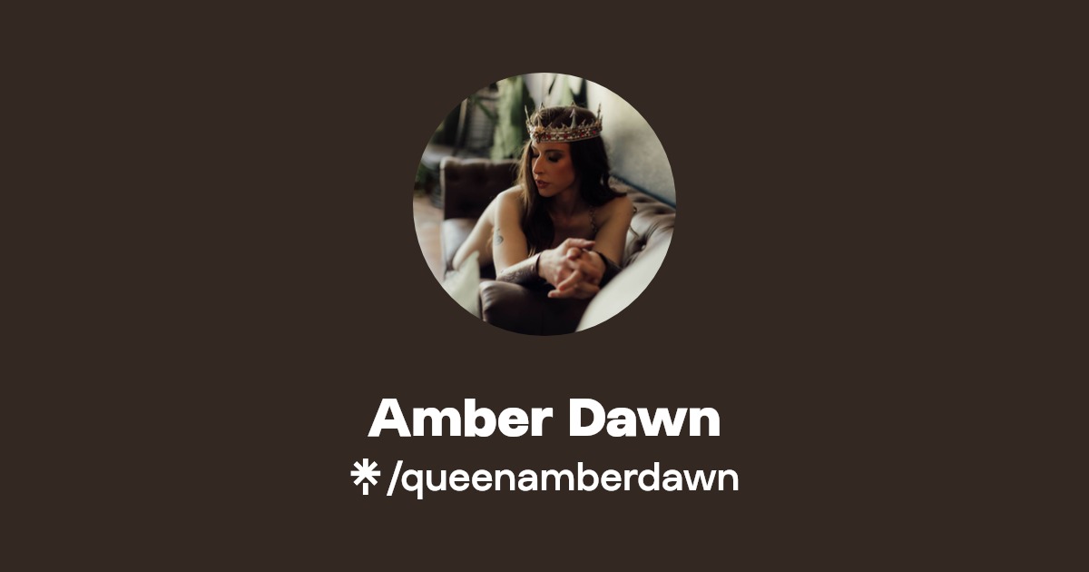 Amber Dawn - Find Amber Dawn Onlyfans - Linktree