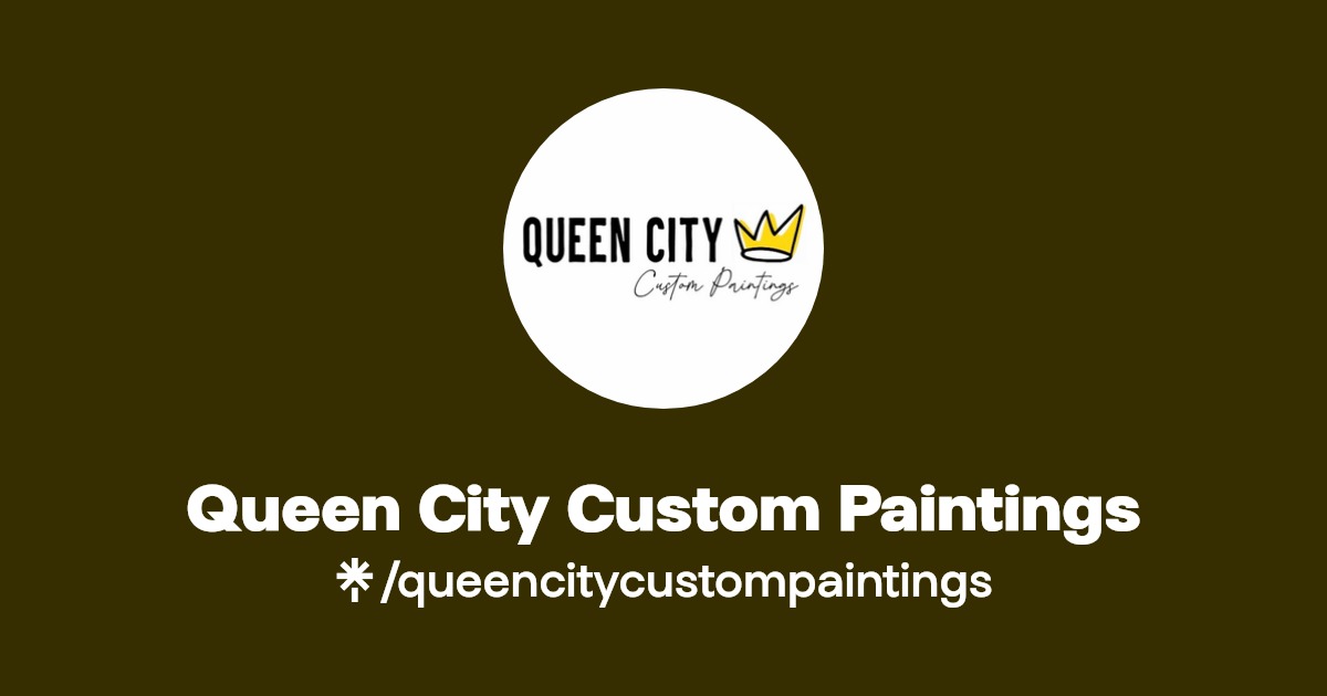 Queen City Custom Paintings Instagram, Facebook, TikTok Linktree