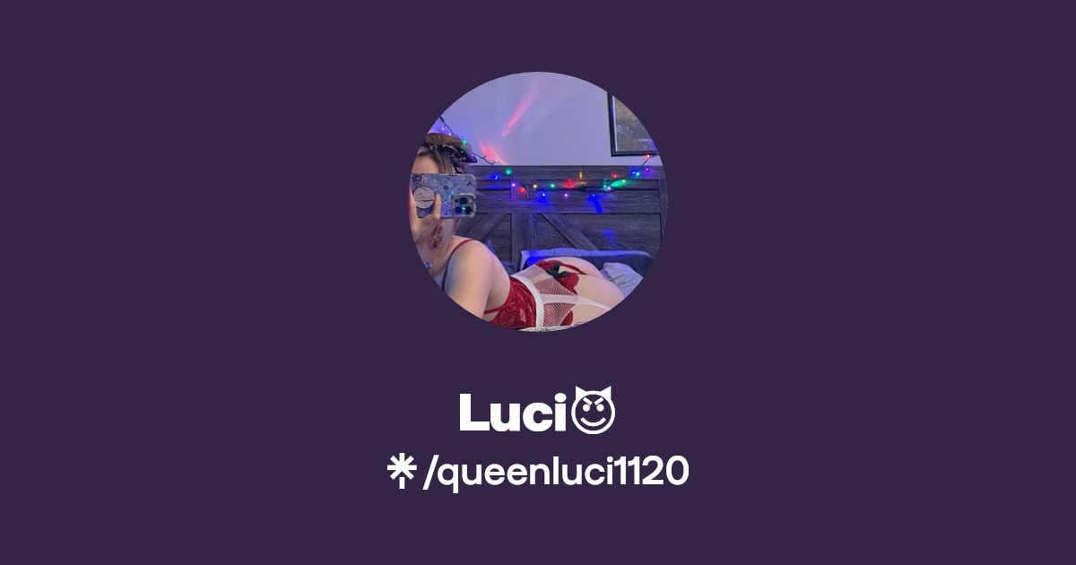 Luci😈 - Find Luci😈 Onlyfans - Linktree