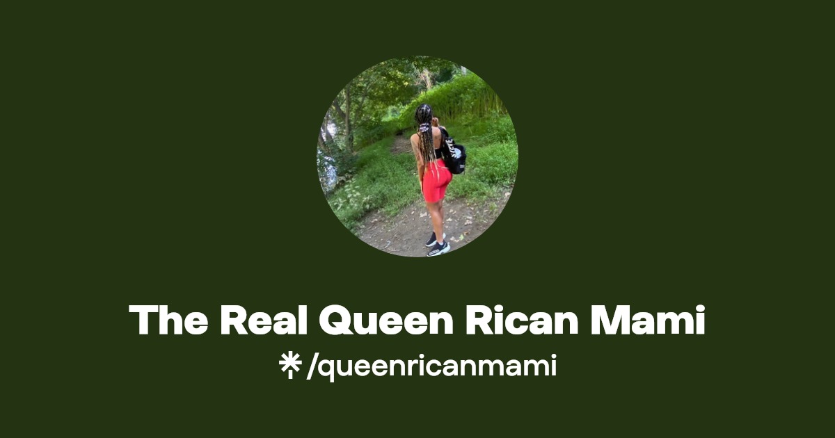 The Real Queen Rican Mami | TikTok | Linktree