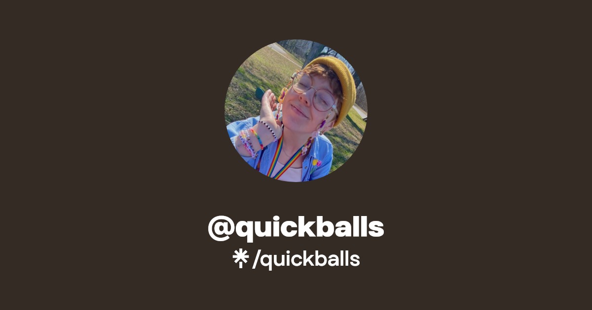 quickballs - Find @quickballs Onlyfans - Linktree