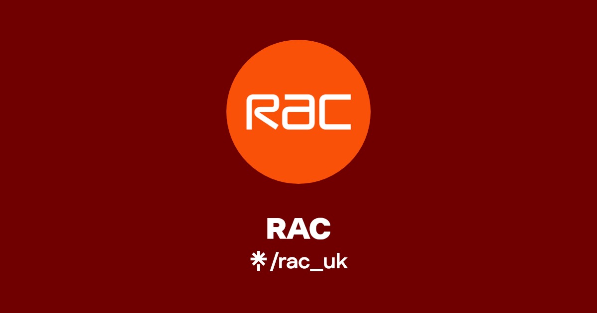 RAC Instagram, Facebook Linktree
