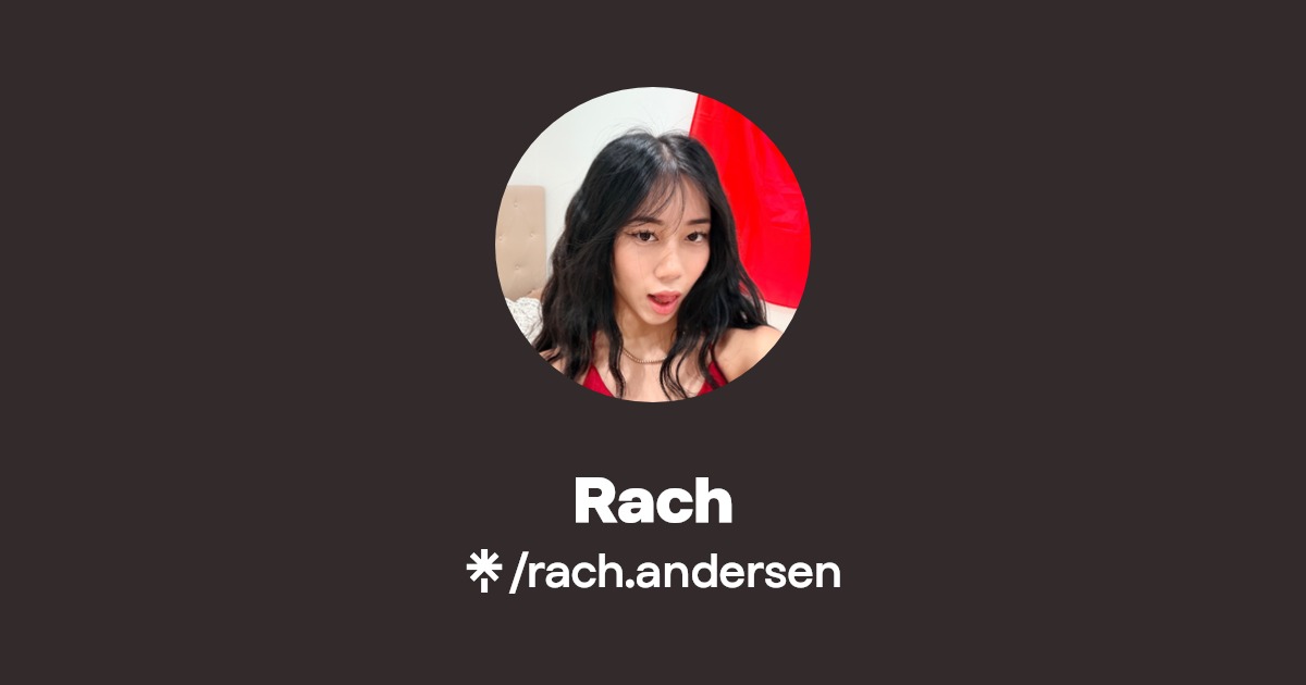 Rachel | Instagram, Facebook, TikTok, Twitch | Linktree