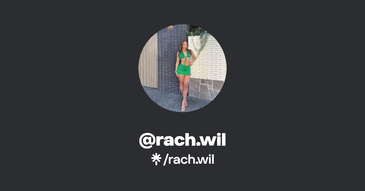 rach.wil - Find @rach.wil Onlyfans - Linktree