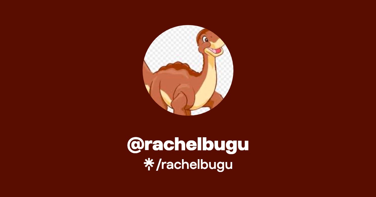 rachelbugu | Instagram, TikTok | Linktree