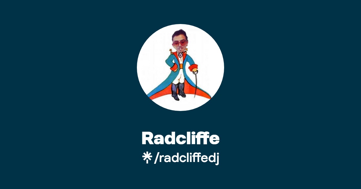 Radcliffe Instagram, Facebook Linktree