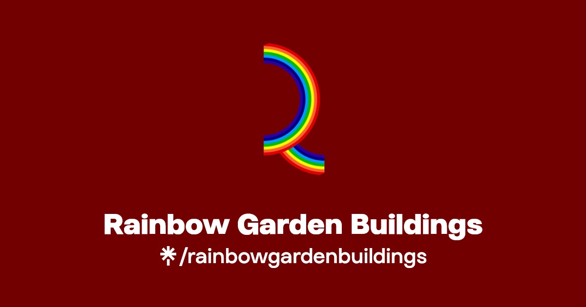 Rainbow Garden Buildings Instagram, Facebook Linktree