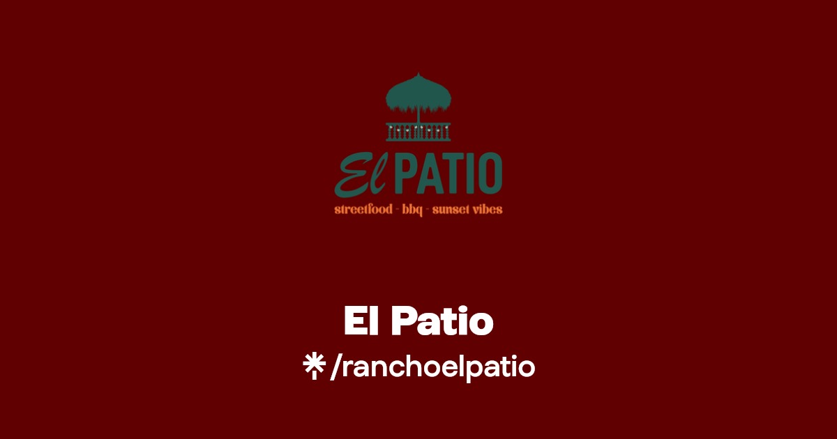 Steakhouse Rancho El Patio Instagram, Facebook Linktree