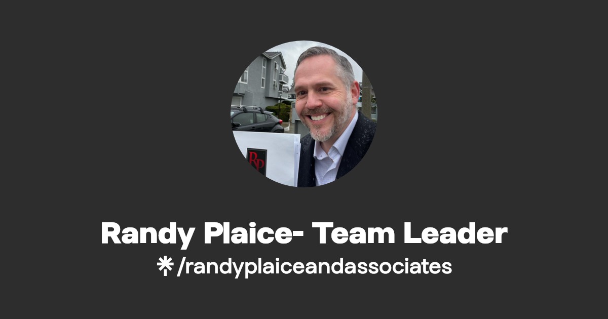 Randy Plaice Team Leader Instagram, Facebook Linktree