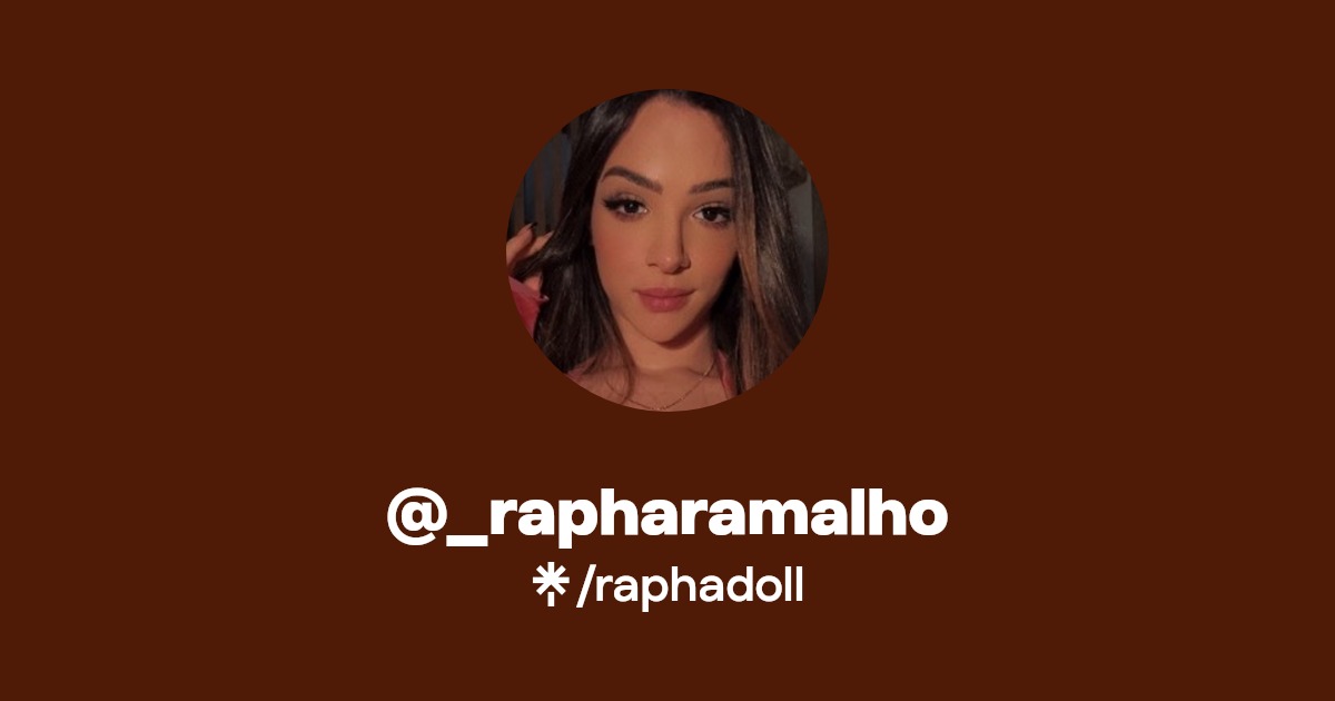 @_rapharamalho - Find @_rapharamalho Onlyfans - Linktree
