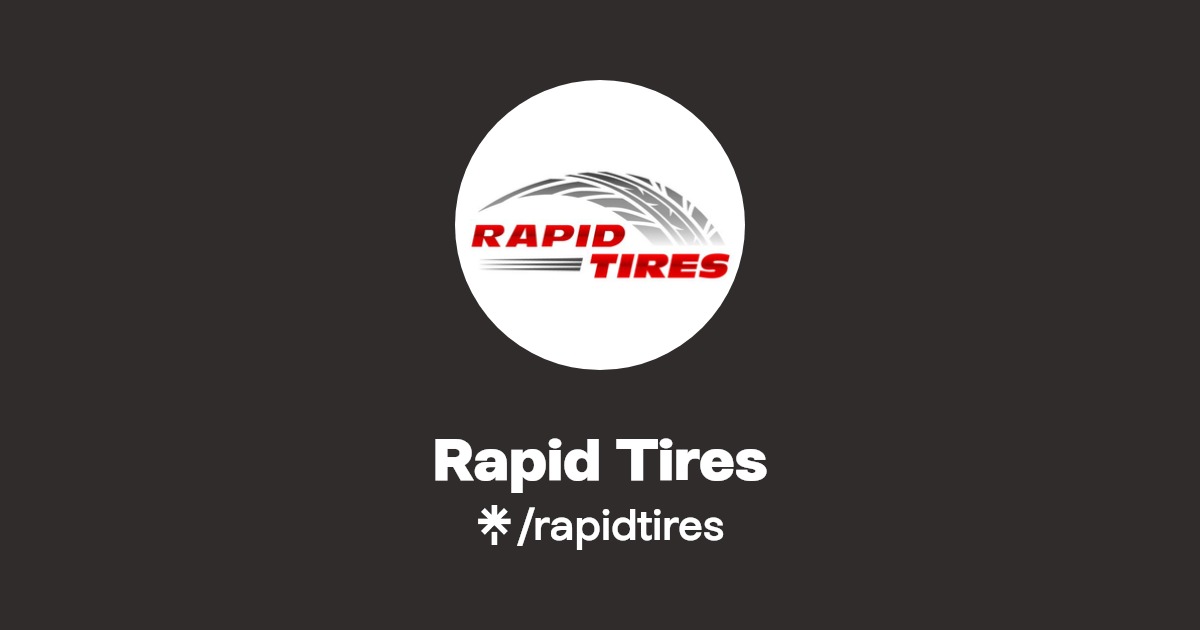 Rapid Tires Instagram Linktree