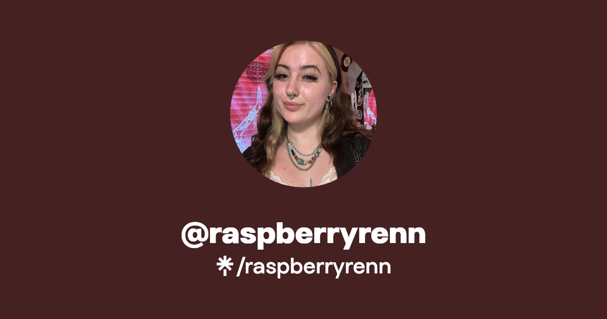 raspberryrenn - Find @raspberryrenn Onlyfans - Linktree